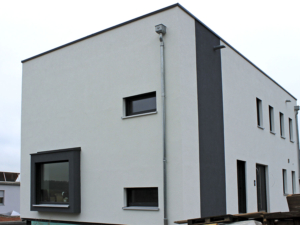 holzhaus einfamilienhaus Flachdach modern emskirchen 4 1