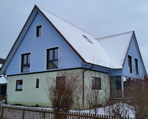 Aufstockung auf ein bestehendes Einfamilienhaus in Colmberg