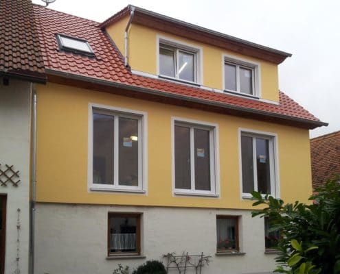 Aufstockung auf ein bestehendes Einfamilienhaus zu Zwei Wohneinheiten in Bad Windsheim