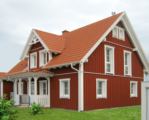 Einfamilienhaus als Schwedenhaus mit Doppelgarage in Kupferzell