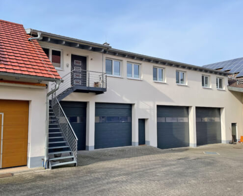 Ausbau eines bestehenden Scheunendachbodens zu einer Wohnung in Dietersheim
