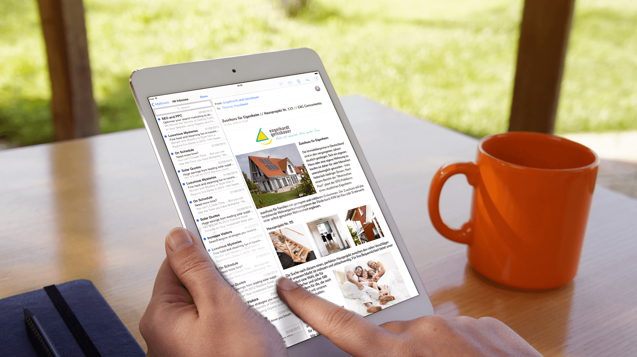 newsletter-ipad