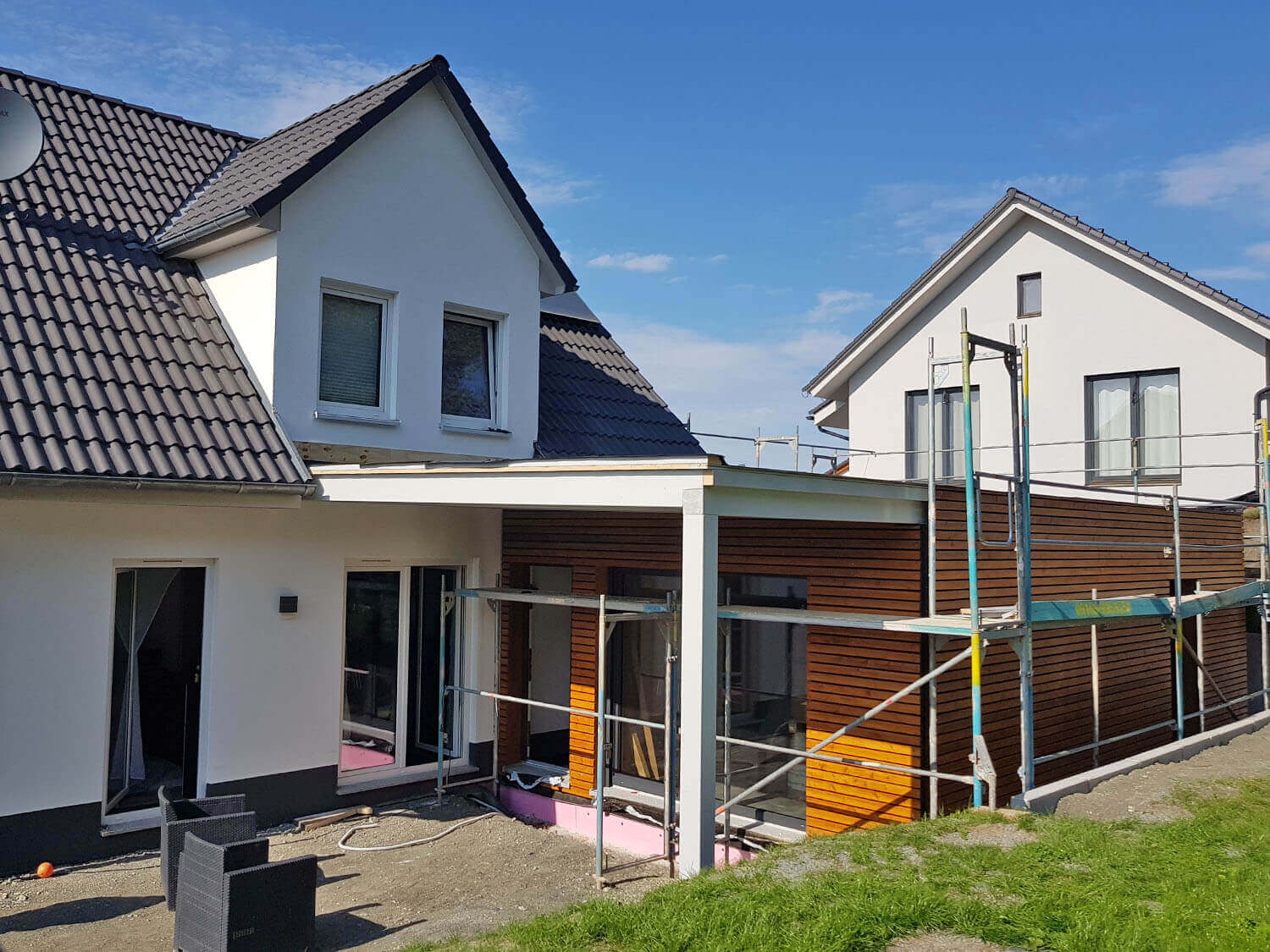 Anbau an ein bestehendes Einfamilienhaus in Dietersheim Engelhardt + Geissbauer