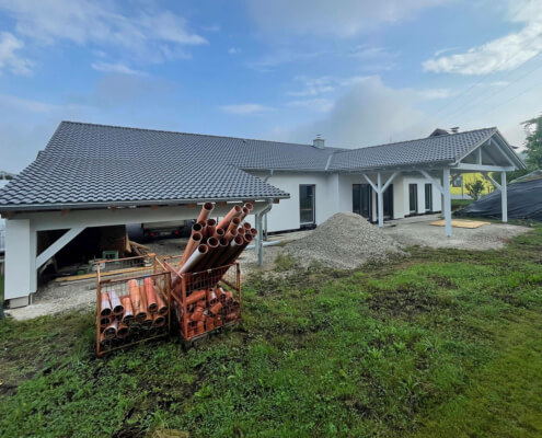 Einfamilienhaus als Bungalow mit Doppelgarage in Zapfendorf