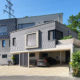 holzhaus zweifamilienhaus flachdach modern bauhau einliegerwohnung carport langenzenn (17)