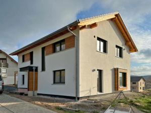 holzhausbau zweifamilienhaus carport abenberg 7