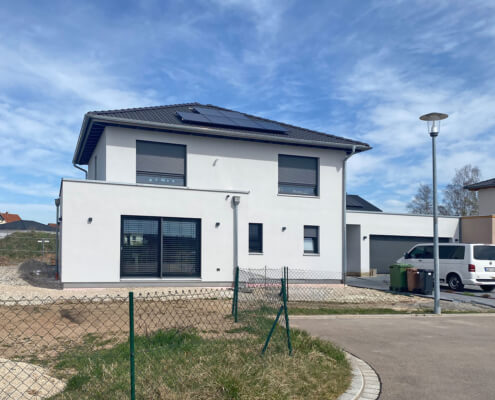 Einfamilienhaus mit Garage in Ornbau