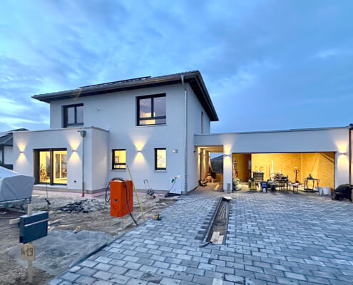 Einfamilienhaus mit Garage in Ornbau
