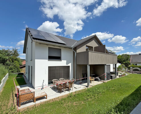 Doppelhaus mit Tiefgarage in Weßling