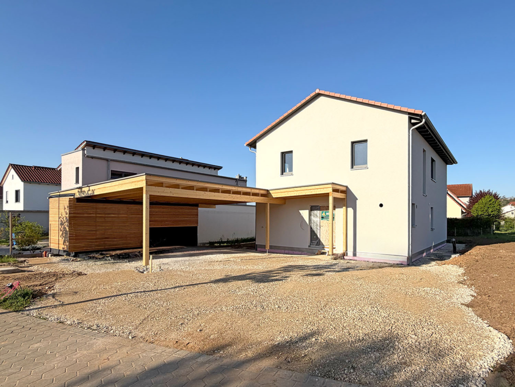 holzhausbau einfamilienhaus doppelcarport haßfurt (5)