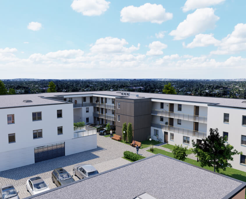EG Holzbau aus Franken • Projektentwicklung • Mariushoefe Draufsicht